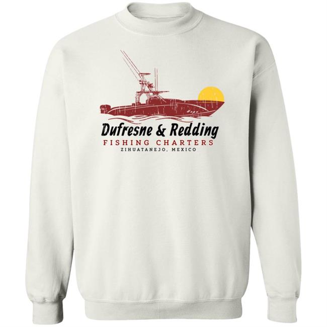 Super 70S Sports Store Merch Dufresne & Redding Fishing Charters Tee Shirt Zihuatanejo Mexico Super 70S Sports Store Merch Dufresne & Redding Fishing Charters Tee Shirt Zihuatanejo Mexico