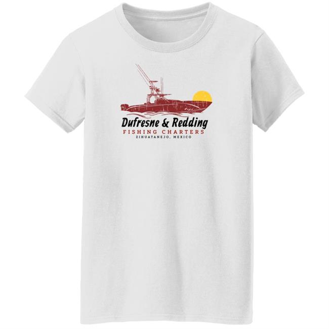 Super 70S Sports Store Merch Dufresne & Redding Fishing Charters Tee Shirt Zihuatanejo Mexico Super 70S Sports Store Merch Dufresne & Redding Fishing Charters Tee Shirt Zihuatanejo Mexico