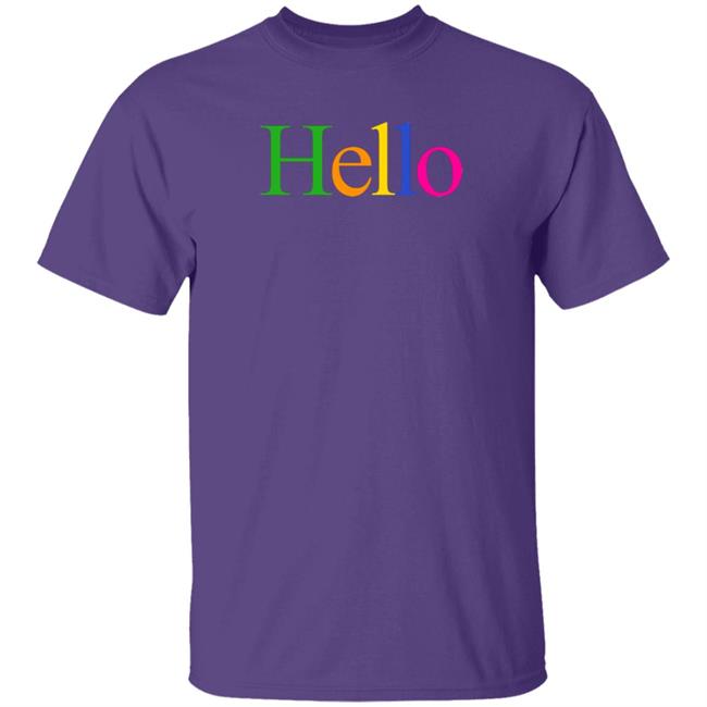 MacRumors Throwboy’s Apple Themed Hello Shirt MacRumors Throwboy’s Apple Themed Hello Shirt