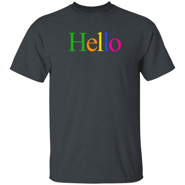 MacRumors Throwboy’s Apple Themed Hello Shirt MacRumors Throwboy’s Apple Themed Hello Shirt