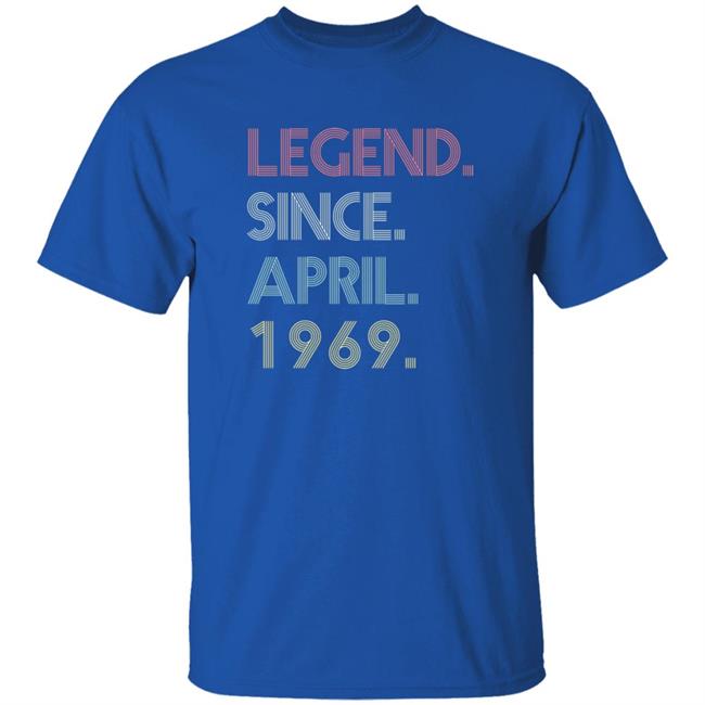 Nazia Majid Legend Since April 1969 Shirt Nazia Majid Legend Since April 1969 Shirt