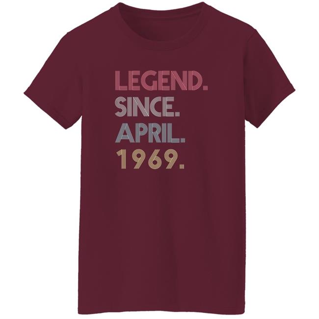 Nazia Majid Legend Since April 1969 Shirt Nazia Majid Legend Since April 1969 Shirt