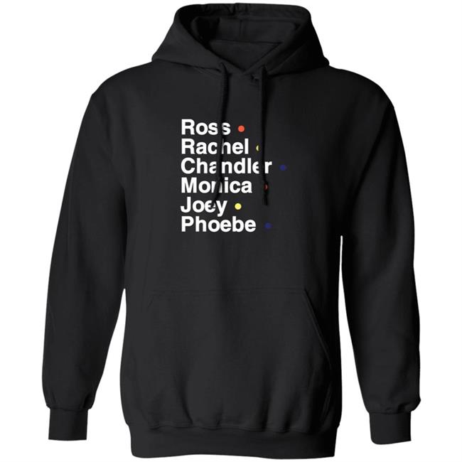 Br Football Ross Rachel Chandler Monica Joey Phoebe Shirt Br Football Ross Rachel Chandler Monica Joey Phoebe Shirt