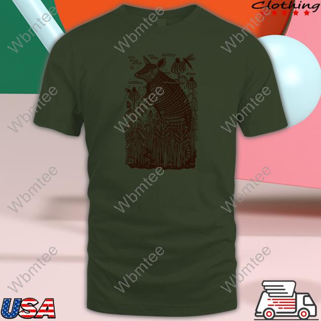 Kathleen Neeley Ok Fauna Armadillo New Shirt