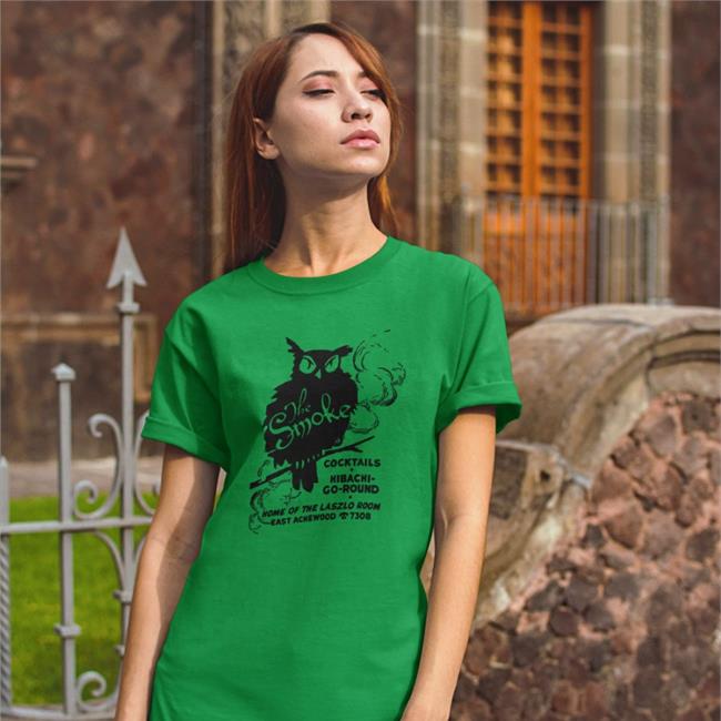 Chris Onstad The Smoke Cocktails Hibachi Go Round Tee Shirt Achewood