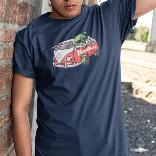 Mod Bot Bus Hooded Sweatshirt Black Dopesoner930