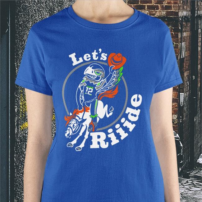 Let's Riiide Long Sleeve Let's Riiide Long Sleeve Katelyn Quint Seattle Seahawks Lofa Tatupu