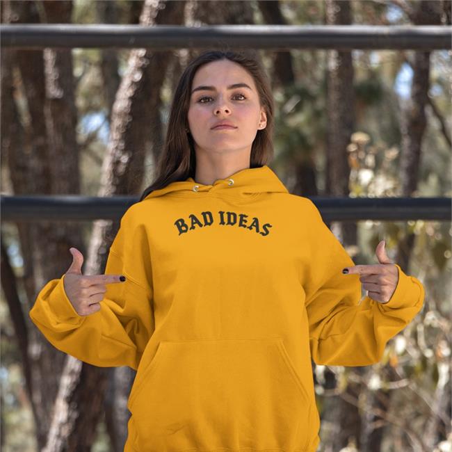 Tessa Merch Bad Ideas Tee Shirt Tessaviolet