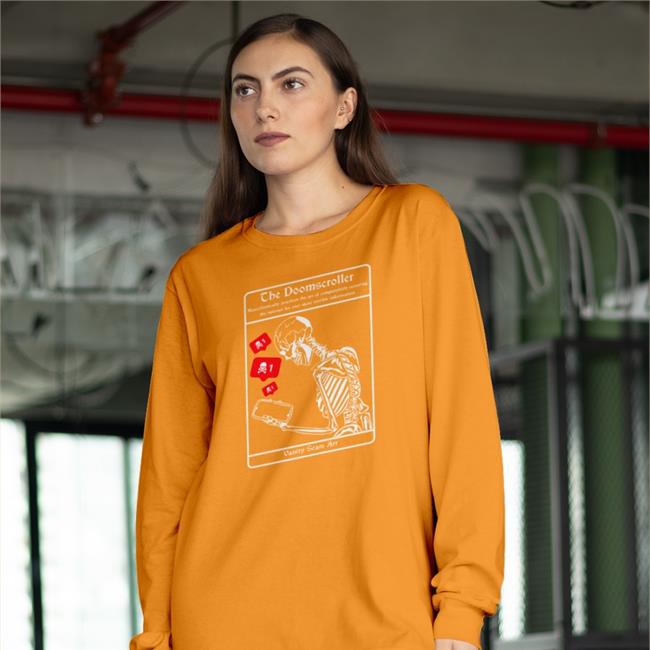Vanity Scare Art Shop The Doomscroller Tee Shirt
