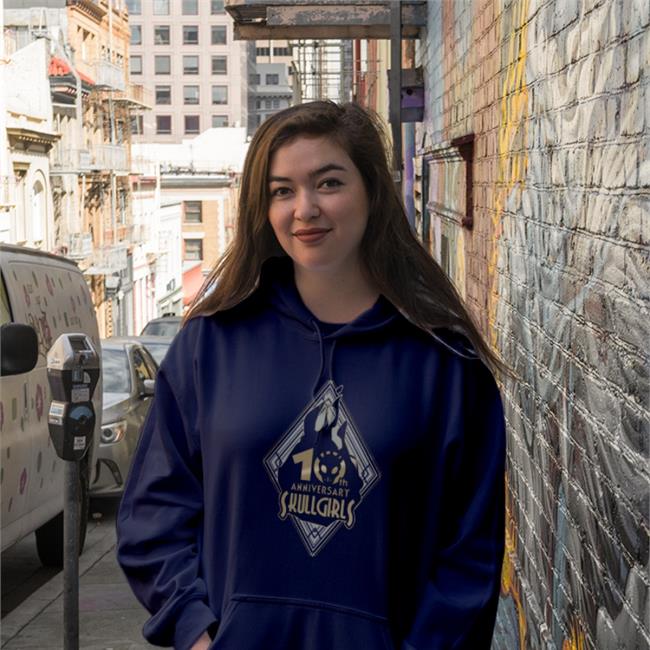 Eighty Sixed Skullgirls 10Th Anniversary Hooded Sweatshirt