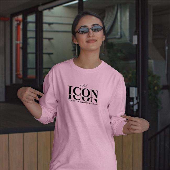 It Girl Icon The Style Is Born Not Paid Shirt