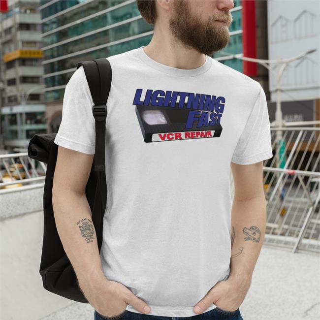 Lightning Fast Vcr Repair Tees