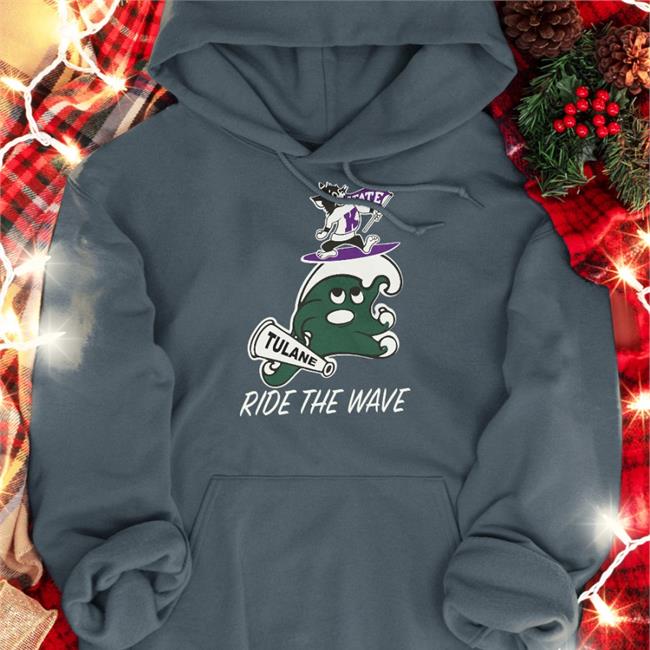 Original Kstatefb State Tulane Ride The Wave Shirt Aspoage