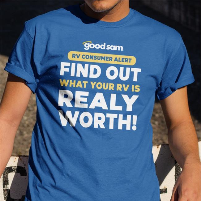Marcus Lemonis Camping World Good Sam Rv Consumer Alert Find Out What Your Rv Is Really Worth Shirt 2022 Red