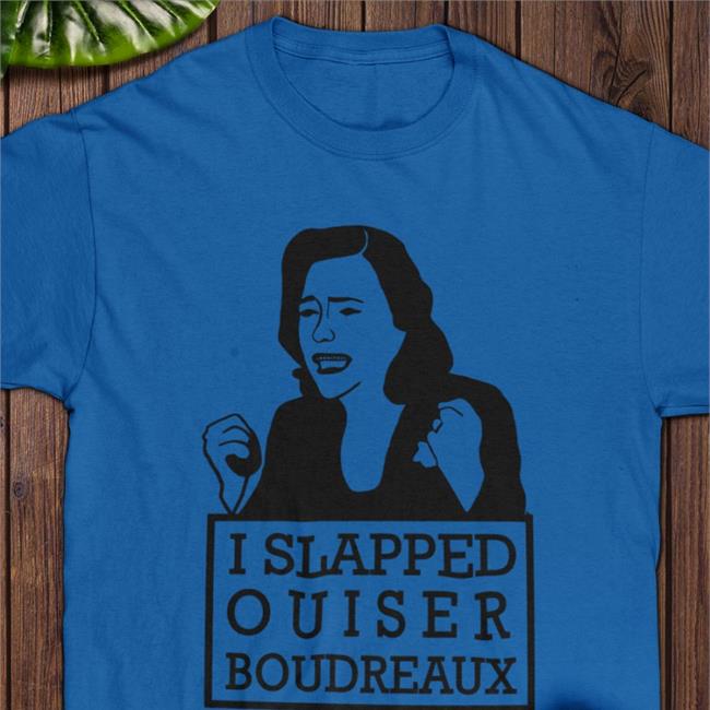 I Slapped Ouiser Boudreaux Hoodie Iabearbussy