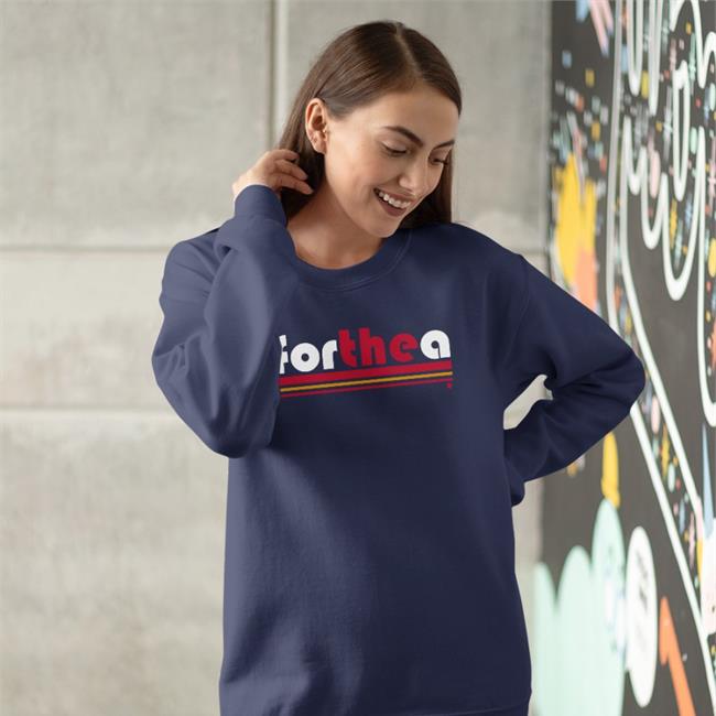 For The A Crewneck Sweatshirt Breakingt Store