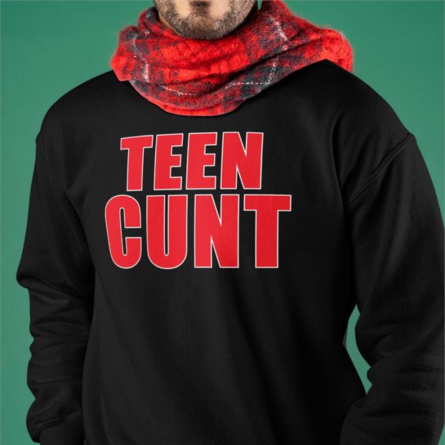 Teen Cunt Shirt Black