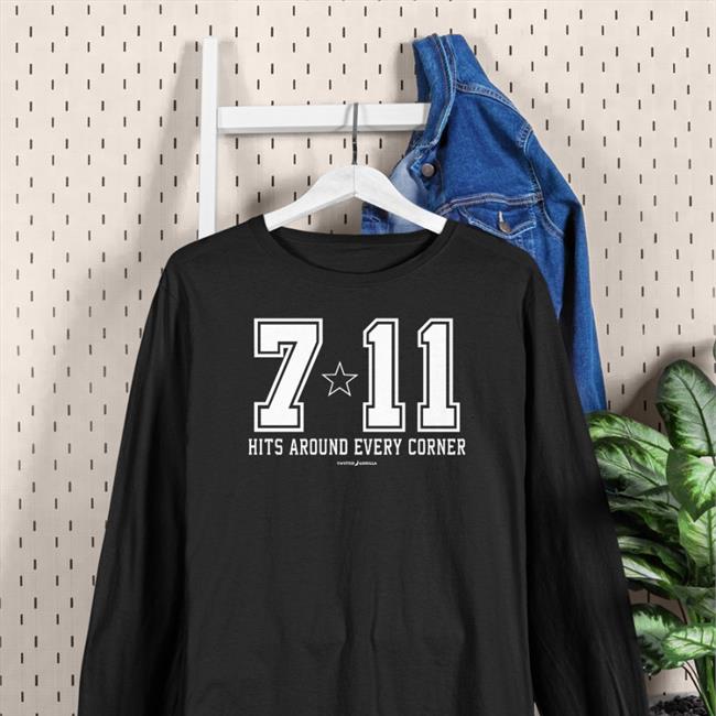 7 Eleven Hits Around Every Corner T Shirt Twisted Gorilla Merch 7 Eleven Hits Around Every Corner Sweatshirts Khaleesi Of House Konfektions