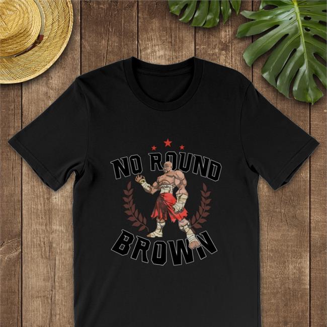 Nfinite Pokchop No Round Brown Tee Shirt