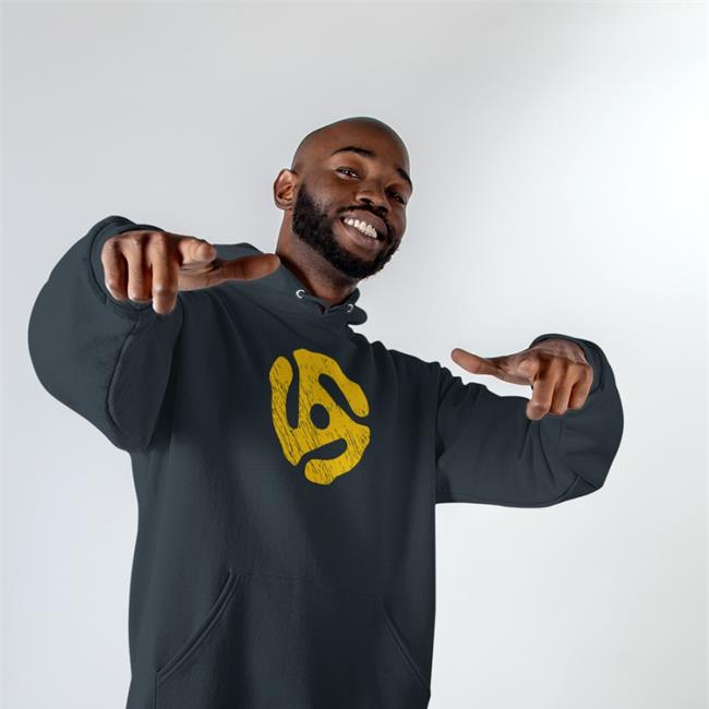 Super 70S Sports Store 45 Record Adapter Sweatshirt