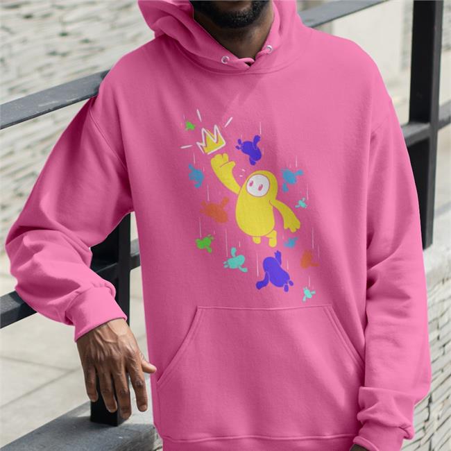 Devolver Digital Merch Fall Guys Screen Print Shirts Pink