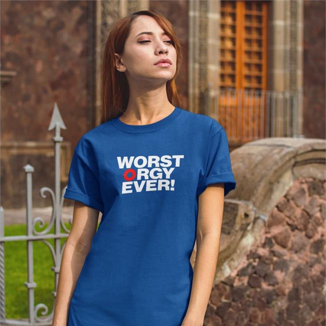 Worst Orgy Ever T Shirt Blue Wombat_Matt Worst Orgy Ever T Shirt Wombat_Matt