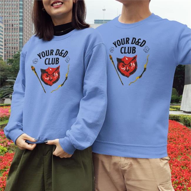 Dungeons And Dragons YOUR D&D Club Long Sleeve