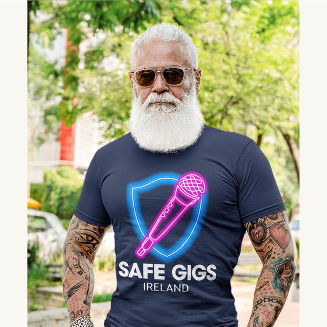 Safe Gigs Ireland Long Sleeve Tee Safegigsireland