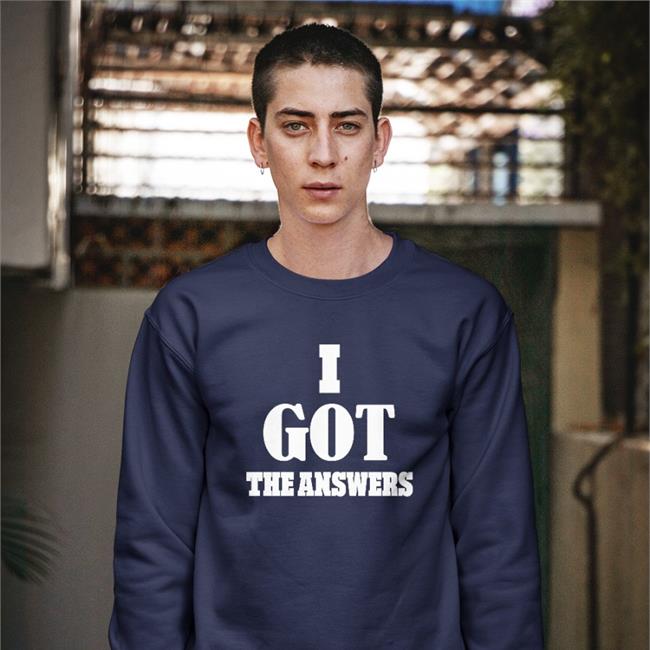 Daily Loud I Got The Answers Tee Shirt