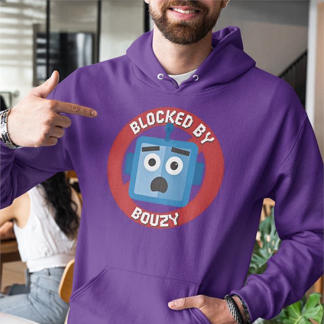 Blocked By Bouzy Hoodie Andy Signore