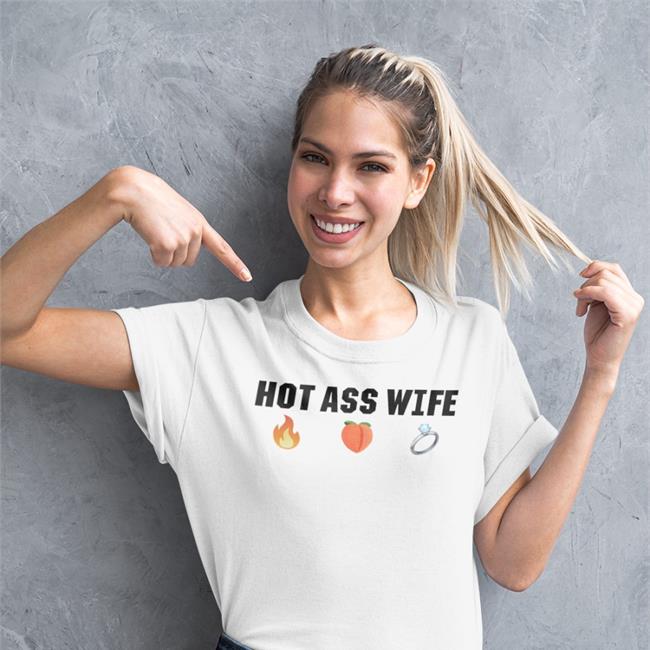 Hot Ass Wife T Shirt Joey Logano Merch