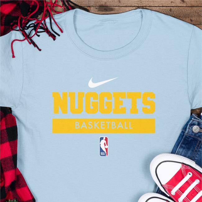 Nikola Jokic Nuggets Basketball Offical Tee Shirt Maroon Katy Winge