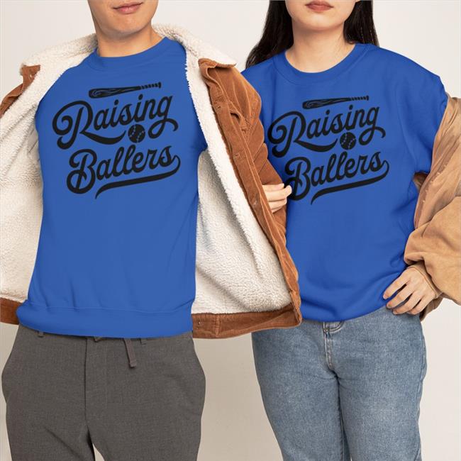 Levelup Raising Ballers Baseball Sleeve Tee Astrosteacher84 White