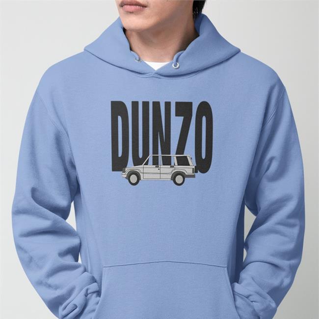 Back To The Beach Podcast Merch Dunzo Hoodie