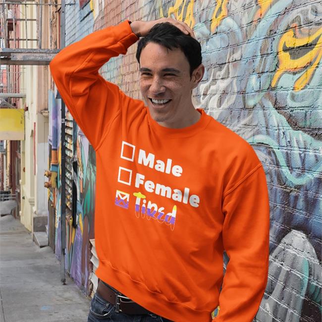 Mamunches Male Female Tired Sweatshirts