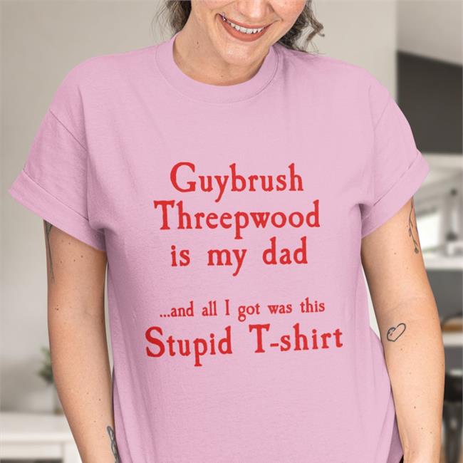 Dominic Armato Guybrush Threepwood Is My Dad And All I Got Was This Stupid T-Shirt Shirt Ron Gilbert