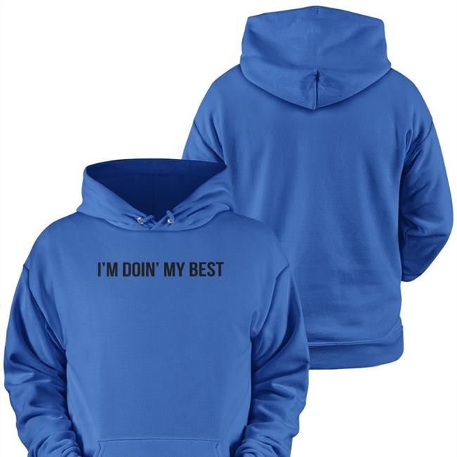 I'm Doin' My Best White Crewneck Sweatshirt Kelsea Ballerini Merch I'm Doin' My Best White Sweatshirt Kelseaballerini