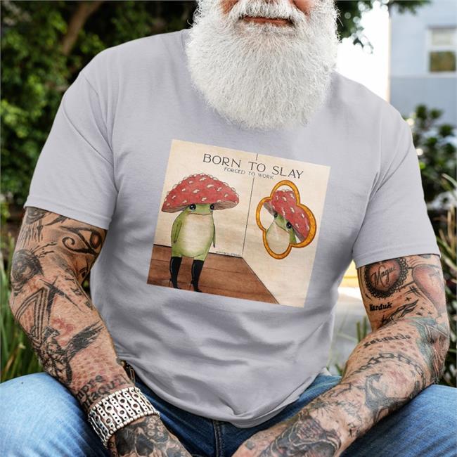 Maybell Eequay Born To Slay Forced To Work Tee Ben Born To Slay Forced To Work Shirt Maybell Eequay Ben