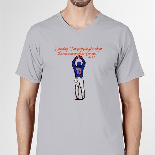 Eduardo Escobar One Day I'm Going To Give Them The Reasons To Cheer For Me Long Sleeve Shirt