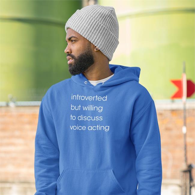 Introverted But Willing To Discuss Voice Acting Long Sleeve T Shirt June Yoon