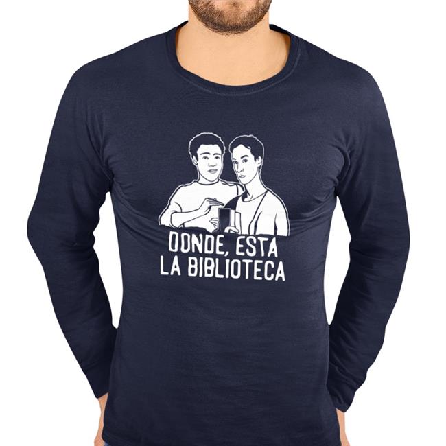 Donde Esta La Biblioteca Hoodie