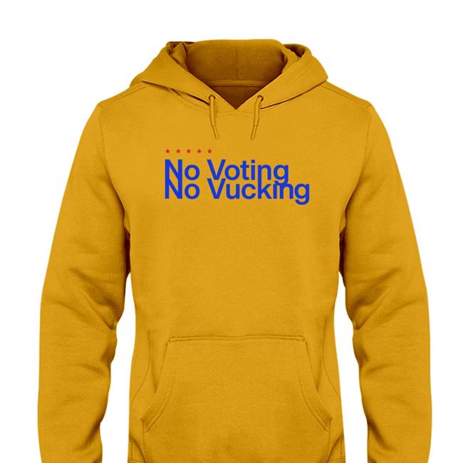 Trina And Saucy Santana No Voting No Vucking Hoodie