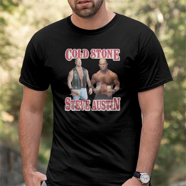 Shirts That Go Hard Cold Wrestler Cold Stone Steve Austin Hooded Sweatshirt Shirtsthtgohard