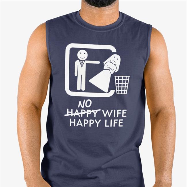 No Happy Wife Happy Life Original Black Hoodies Shirt Murder X Bryan