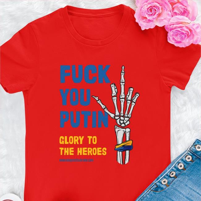 Jana Cernochova Fuck You Putin Glory To The Heroes Hoodie Dárek Pro Putina