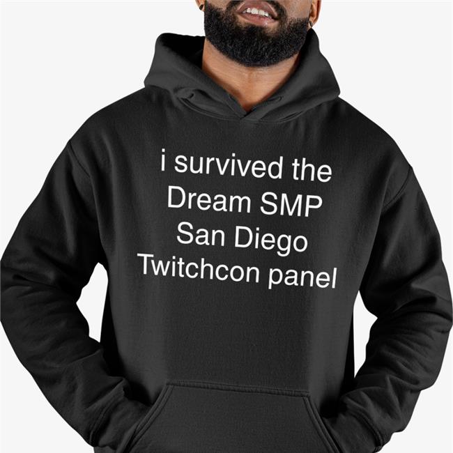Buttercupnom I Survived The Dream Smp San Diego Twitchcon Panel Shirt