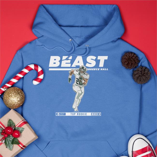 Beast Breece Hall Tee Beast Breece Hall T Shirt Breakingt Merch New York Jets