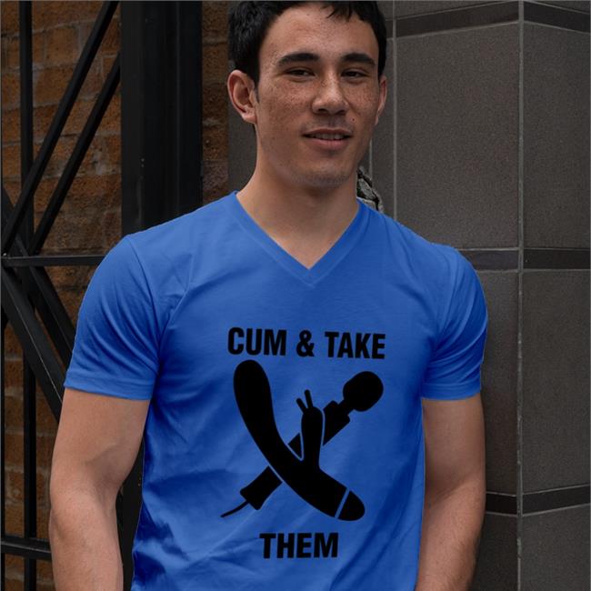 Subdocta Cum & Take Them V Neck T Shirt