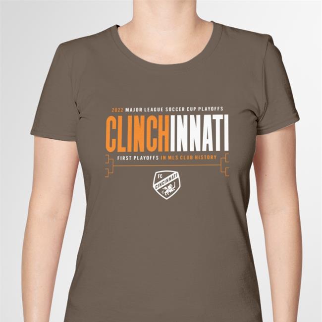 Clinchinnati 2022 Major League Soccer Cup Playoffs First Playoffs In Mls Club History Fccincinnati Hoodie Forcincyforclub