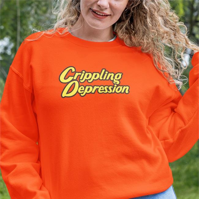 Crippling Depression Long Sleeve T Shirt